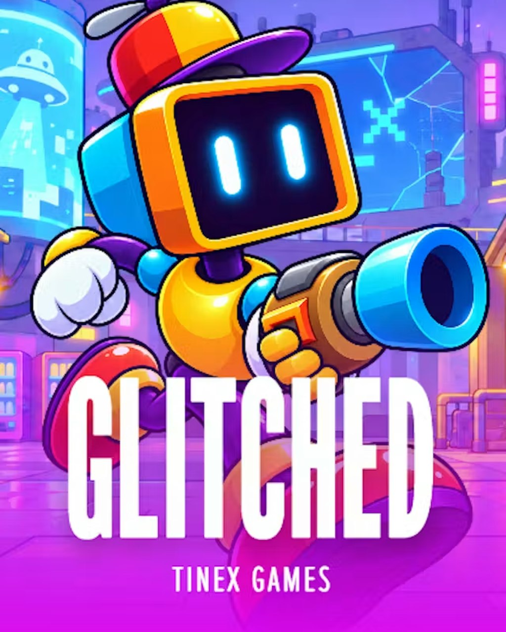 GLITCHED — slot by Tinex Games, only on Stake