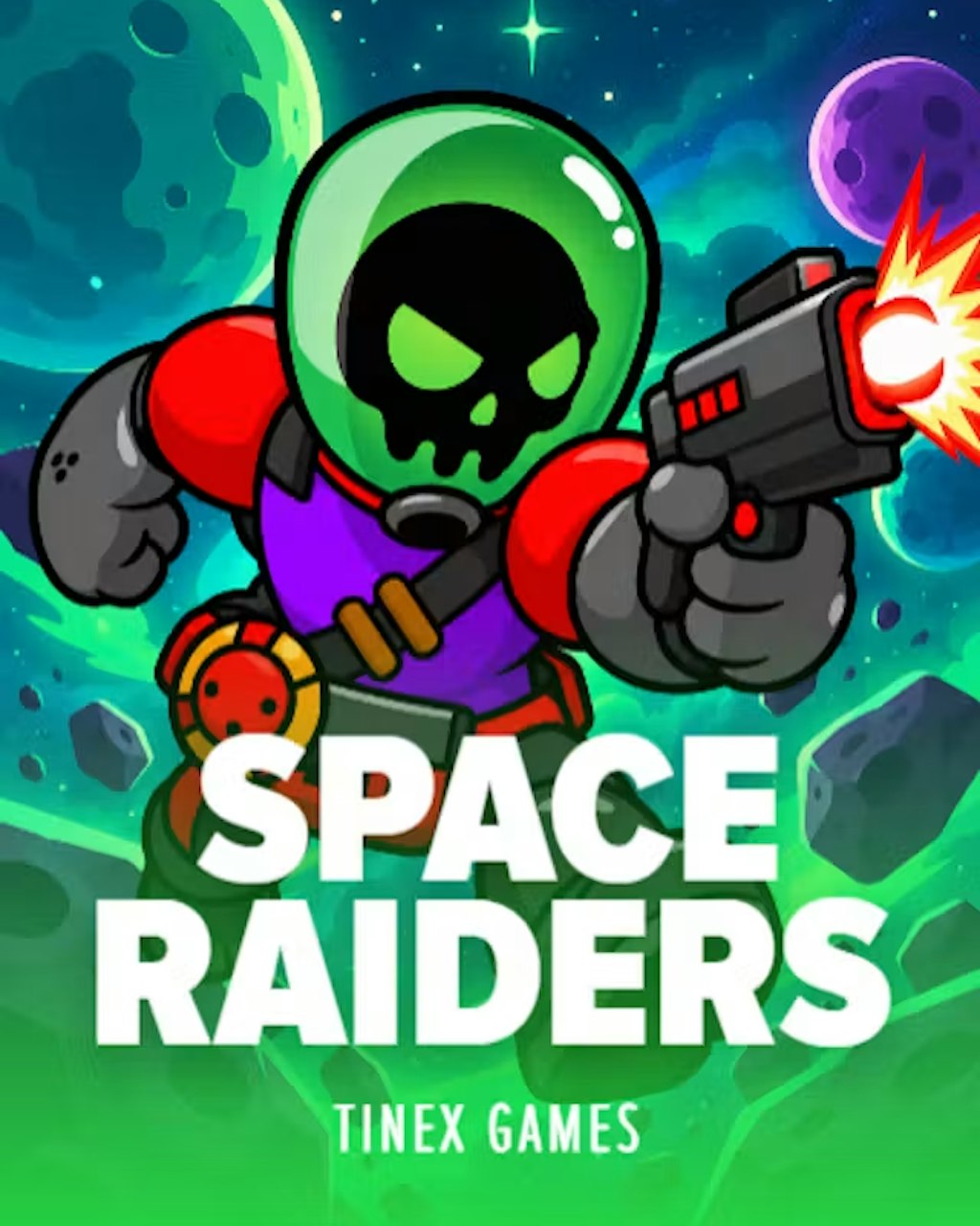 Space Raiders — slot by Tinex Games, only on Stake
